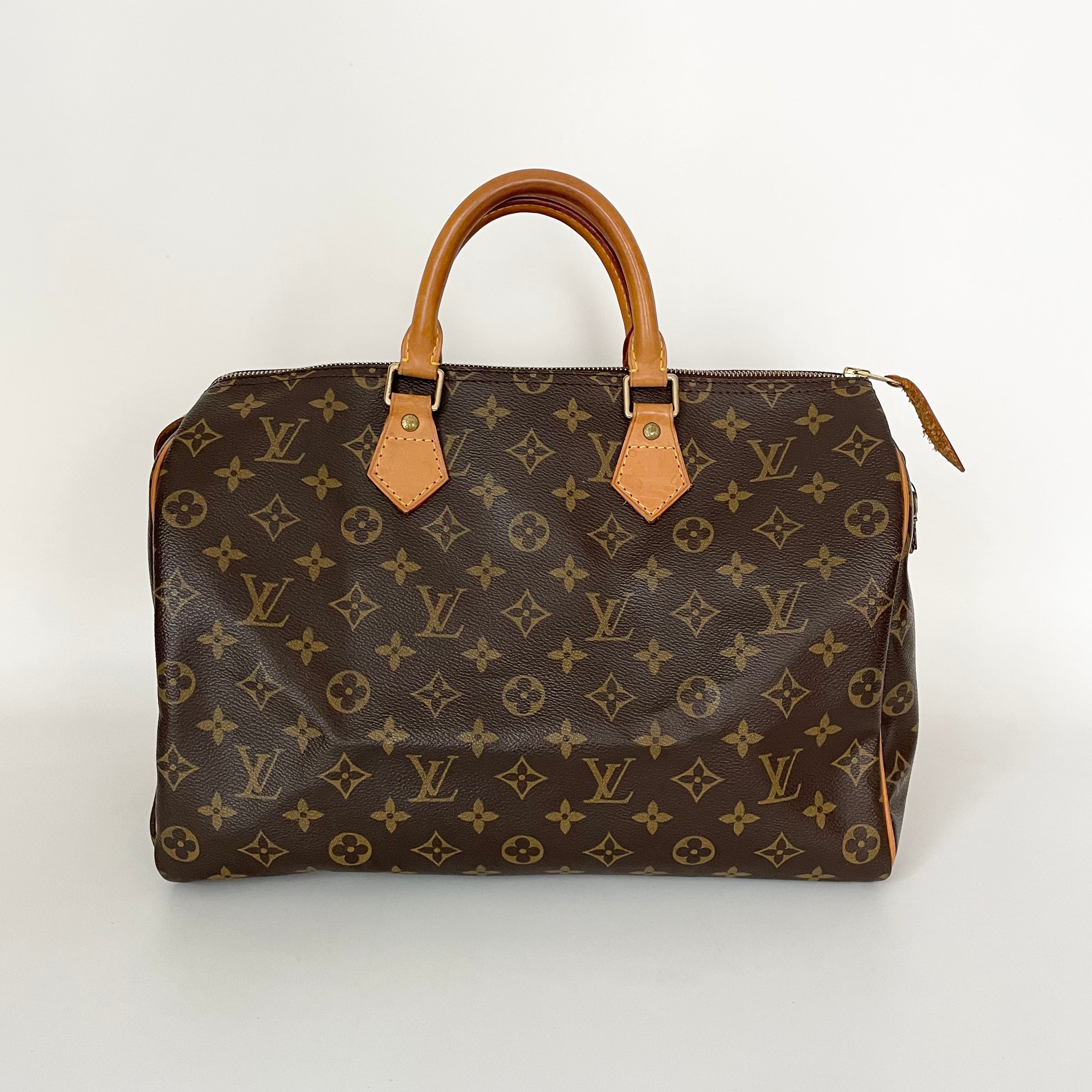 Authentic Louis Vuitton Monogram Speedy 35