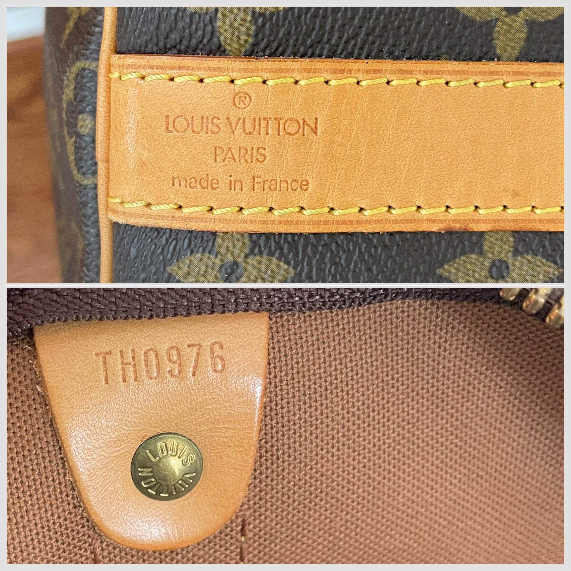 Authentic Louis Vuitton Monogram Keepall 55 Bandouliere