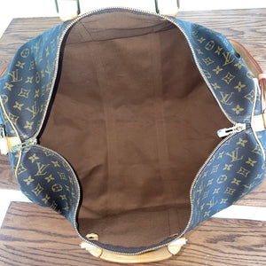 Authentic Louis Vuitton Monogram Keepall 55 Bandouliere