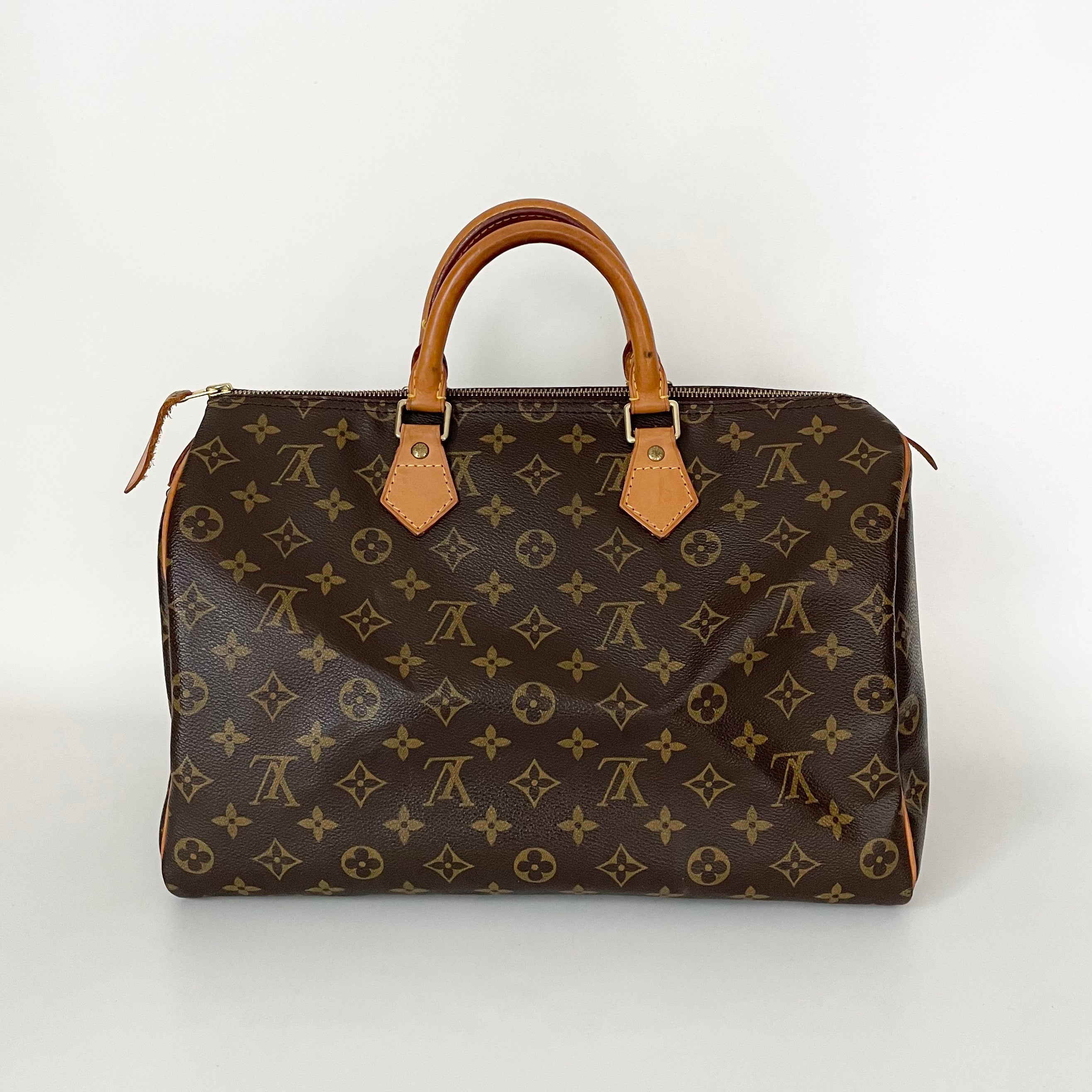 Authentic Louis Vuitton Monogram Speedy 35