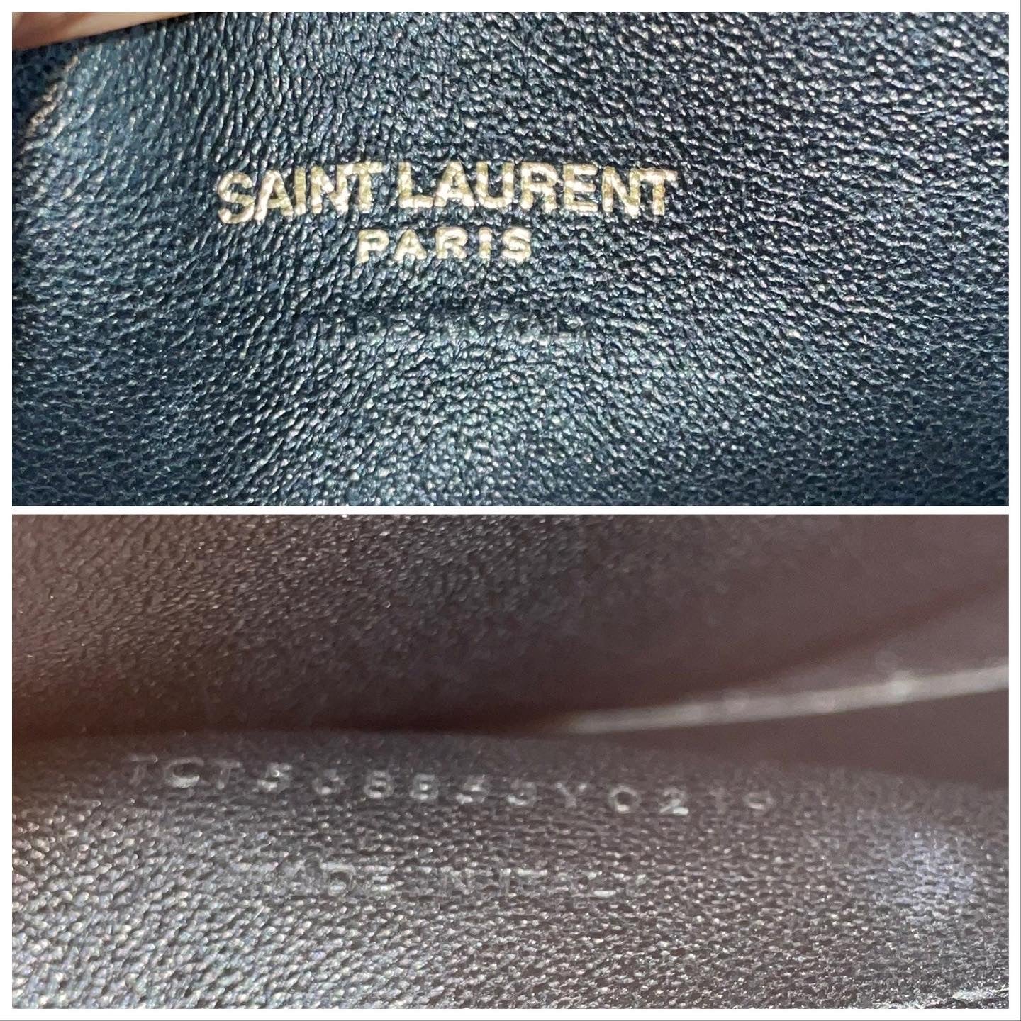 Authentic Saint Laurent Monogram Croc Print New Baby Cabas Chyc Bag Bl –  MaisonFab