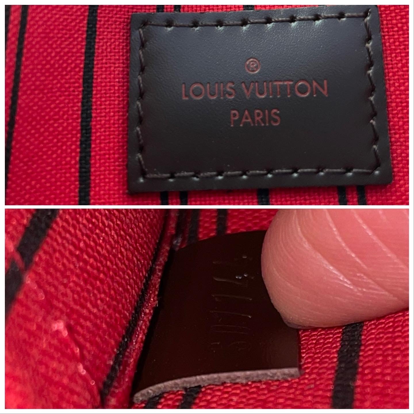 Louis Vuitton Damier Ebene Pouch wristlet